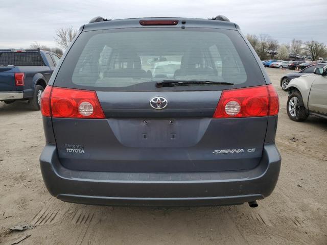 5TDKK4CC8AS296545 - 2010 TOYOTA SIENNA CE BLUE photo 6