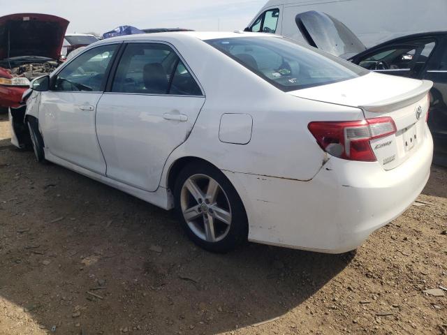 4T1BF1FK6CU510383 - 2012 TOYOTA CAMRY BASE WHITE photo 2