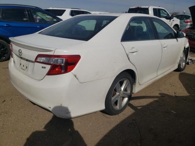 4T1BF1FK6CU510383 - 2012 TOYOTA CAMRY BASE WHITE photo 3