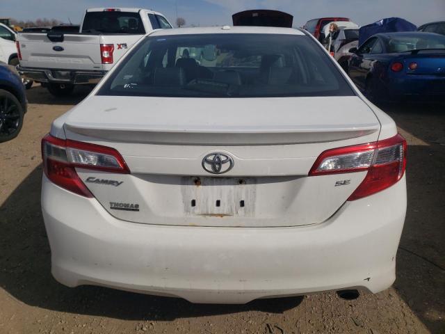 4T1BF1FK6CU510383 - 2012 TOYOTA CAMRY BASE WHITE photo 6