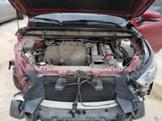 5TDYZRAH7LS004226 - 2020 TOYOTA HIGHLANDER LIMITED MAROON photo 11