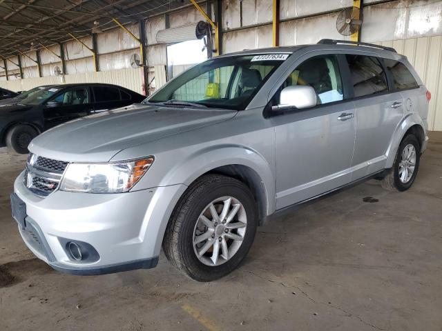 3C4PDCBG2ET170854 - 2014 DODGE JOURNEY SXT SILVER photo 1