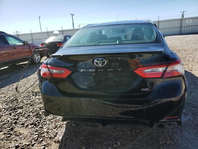 4T1B11HKXJU595334 - 2018 TOYOTA CAMRY L BLACK photo 6