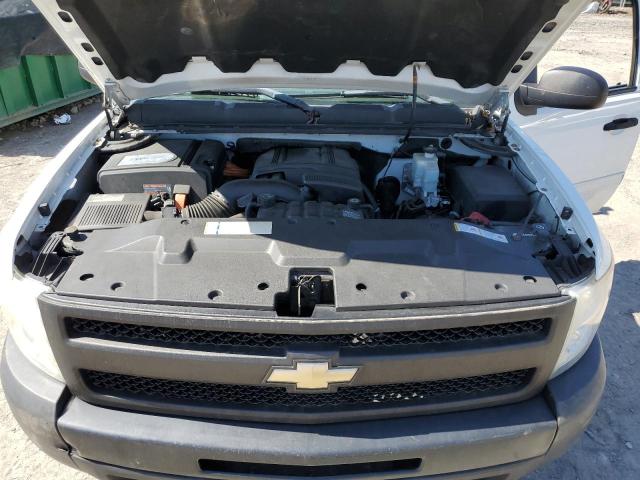 3GCXCUEJ3AG283201 - 2010 CHEVROLET SILVERADO C1500 HYBRID WHITE photo 11