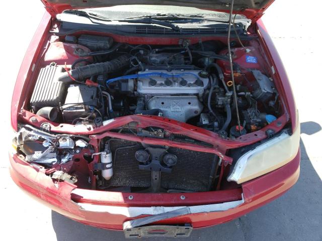 1HGCG32572A033837 - 2002 HONDA ACCORD EX RED photo 11