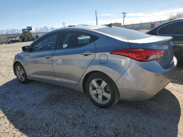 KMHDH4AE7DU736357 - 2013 HYUNDAI ELANTRA GLS SILVER photo 2