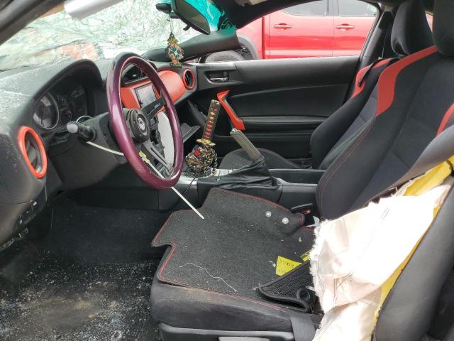 JF1ZNAA19D2724923 - 2013 TOYOTA SCION FR-S CHARCOAL photo 7