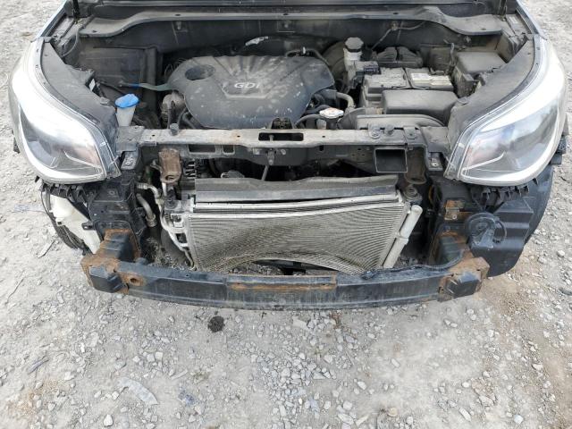 KNDJN2A23E7058068 - 2014 KIA SOUL BLACK photo 11