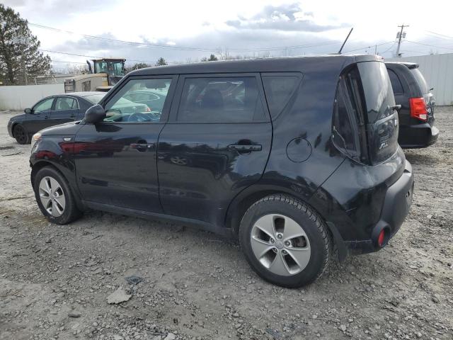 KNDJN2A23E7058068 - 2014 KIA SOUL BLACK photo 2