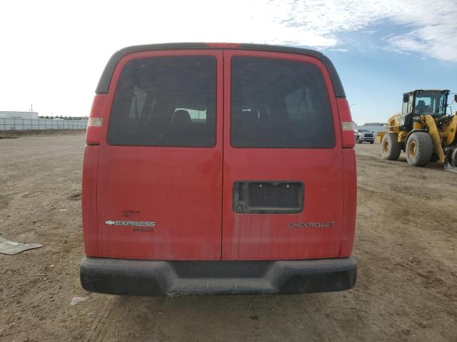 1GAHG39U861271146 - 2006 CHEVROLET EXPRESS G3 RED photo 6