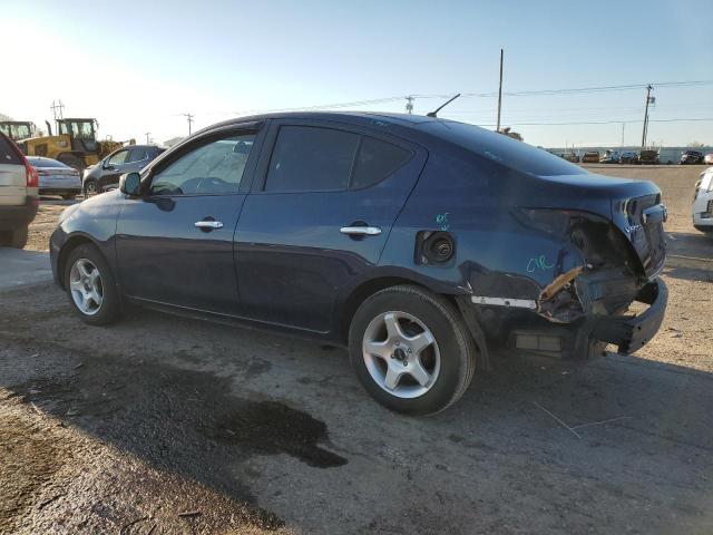 3N1CN7AP2CL891924 - 2012 NISSAN VERSA S BLUE photo 2