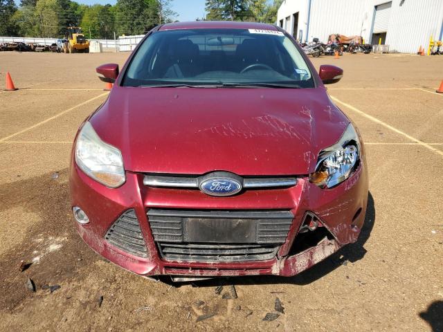 1FADP3F24EL286583 - 2014 FORD FOCUS SE BURGUNDY photo 5