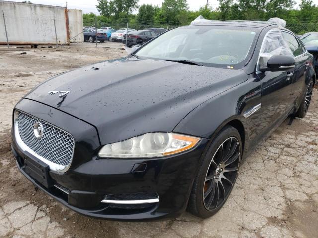 SAJWA2GB2BLV16664 - 2011 JAGUAR XJL BLACK photo 2