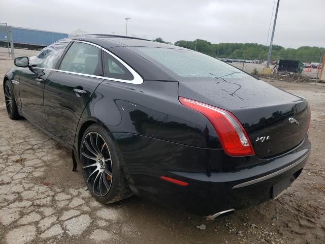 SAJWA2GB2BLV16664 - 2011 JAGUAR XJL BLACK photo 3