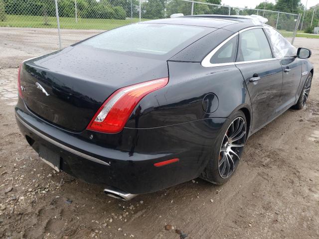 SAJWA2GB2BLV16664 - 2011 JAGUAR XJL BLACK photo 4