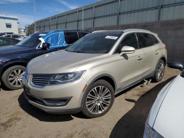 2LMPJ8LR7HBL37070 - 2017 LINCOLN MKX RESERVE Altın fotoğraf 1