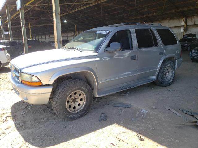 1B8HS58N22F126379 - 2002 DODGE DURANGO SLT PLUS GRAY photo 1