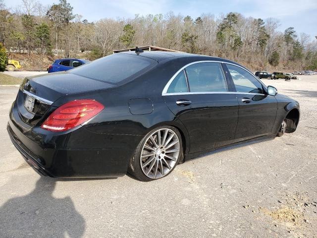 WDDUG8CB4FA114844 - 2015 MERCEDES-BENZ S 550 BLACK photo 3