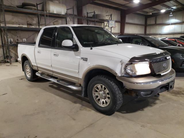 1FTRW08L03KC43918 - 2003 FORD F150 SUPERCREW WHITE photo 4