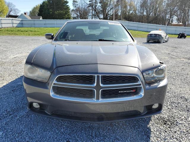 2C3CDXCT6DH701793 - 2013 DODGE CHARGER R/T GRAY photo 5