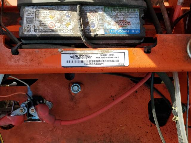 MZ48CX12505230441 - 2023 BADB MOWER ORANGE photo 10