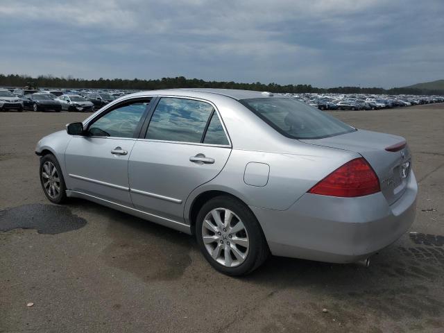 1HGCM66567A044789 - 2007 HONDA ACCORD EX SILVER photo 2