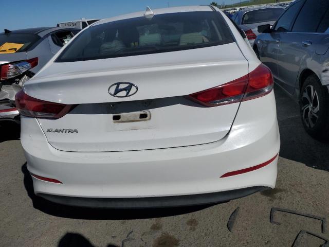 5NPD84LF6JH292517 - 2018 HYUNDAI ELANTRA SEL WHITE photo 6