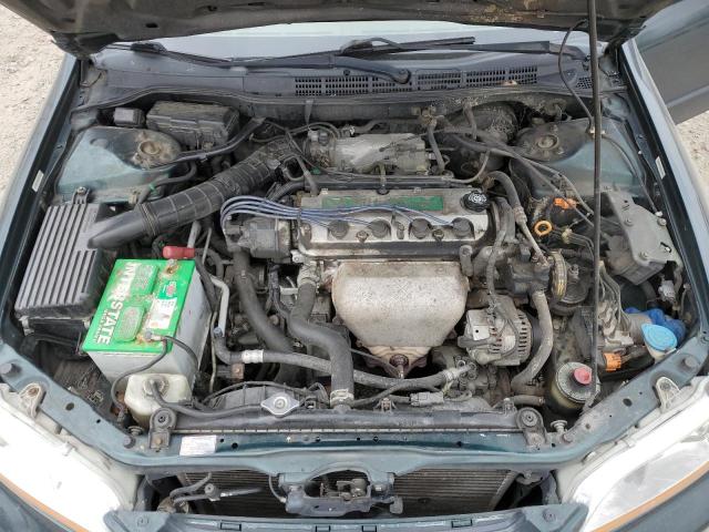 JHMCG6690YC012711 - 2000 HONDA ACCORD SE GREEN photo 11