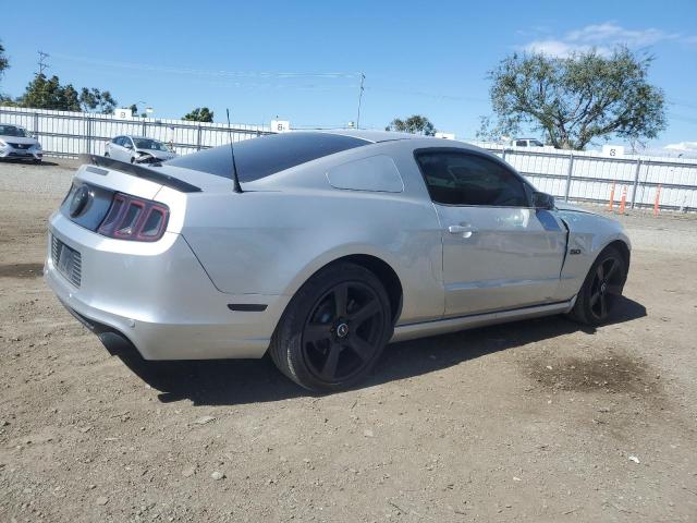 1ZVBP8CF0D5216620 - 2013 FORD MUSTANG GT SILVER photo 3