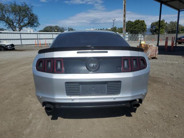 1ZVBP8CF0D5216620 - 2013 FORD MUSTANG GT SILVER photo 6