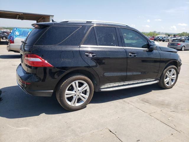 4JGDA5HB8FA608252 - 2015 MERCEDES-BENZ ML 350 4MATIC BLACK photo 3