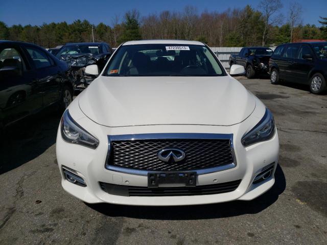 JN1EV7AR5HM834849 - 2017 INFINITI Q50 PREMIUM WHITE photo 5