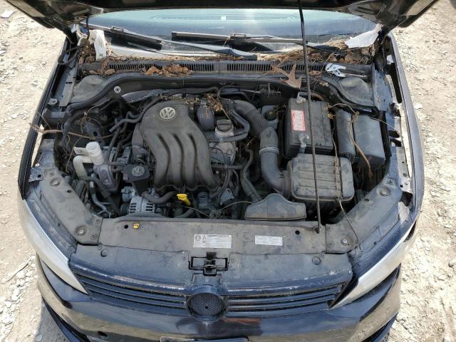 3VW2K7AJ6EM434119 - 2014 VOLKSWAGEN JETTA BASE 黑色 照片 11