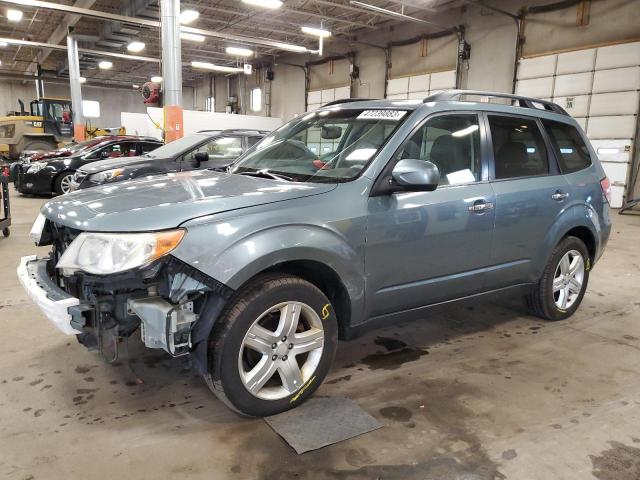 JF2SH646X9H761816 - 2009 SUBARU FORESTER 2.5X LIMITED BLUE photo 1