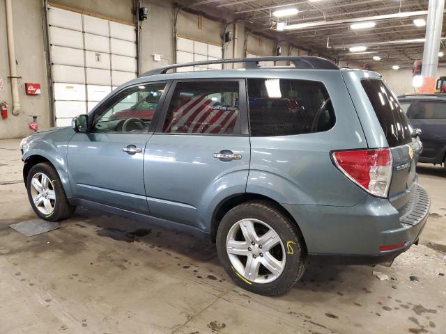 JF2SH646X9H761816 - 2009 SUBARU FORESTER 2.5X LIMITED BLUE photo 2