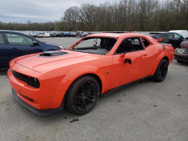 2C3CDZFJXMH560863 - 2021 DODGE CHALLENGER R/T SCAT PACK ORANGE photo 1
