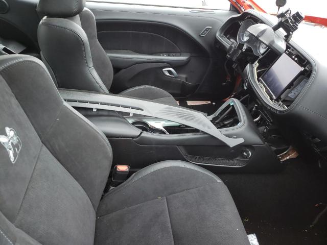 2C3CDZFJXMH560863 - 2021 DODGE CHALLENGER R/T SCAT PACK ORANGE photo 10