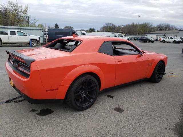 2C3CDZFJXMH560863 - 2021 DODGE CHALLENGER R/T SCAT PACK ORANGE photo 3