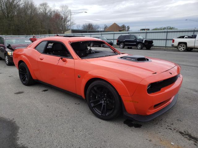 2C3CDZFJXMH560863 - 2021 DODGE CHALLENGER R/T SCAT PACK ORANGE photo 4