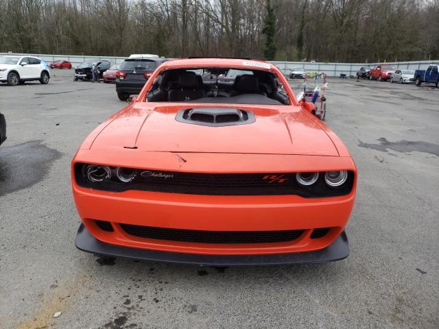 2C3CDZFJXMH560863 - 2021 DODGE CHALLENGER R/T SCAT PACK ORANGE photo 5
