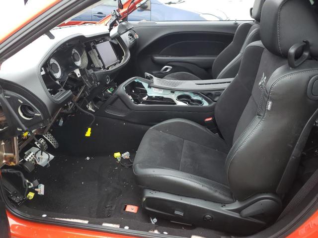 2C3CDZFJXMH560863 - 2021 DODGE CHALLENGER R/T SCAT PACK ORANGE photo 7