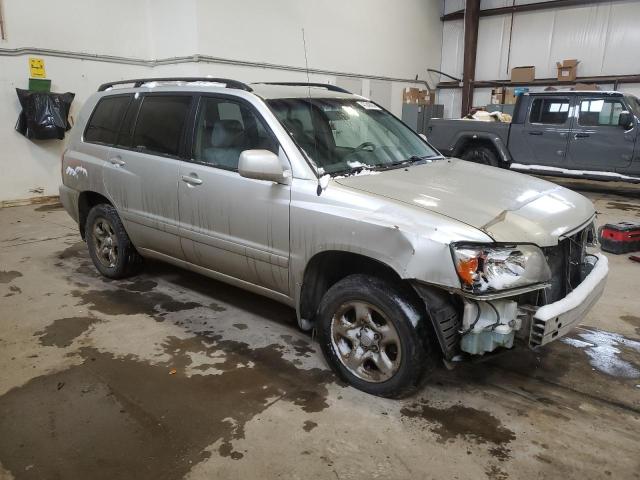 JTEEP21A740003175 - 2004 TOYOTA HIGHLANDER SILVER photo 4