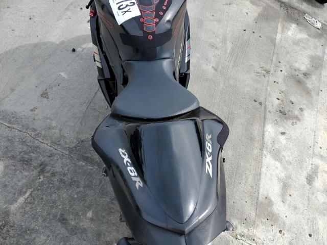 JKAZX4P118A038894 - 2008 KAWASAKI ZX600 P BLACK photo 6