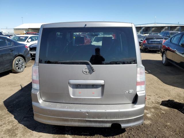 JTLKT334950193387 - 2005 TOYOTA SCION XB SILVER photo 6