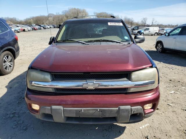 1GNDS13S822368696 - 2002 CHEVROLET TRAILBLAZE BLUE photo 5