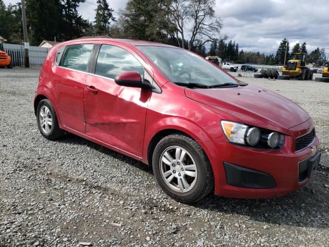 1G1JD6SH4C4112756 - 2012 CHEVROLET SONIC LT RED photo 4