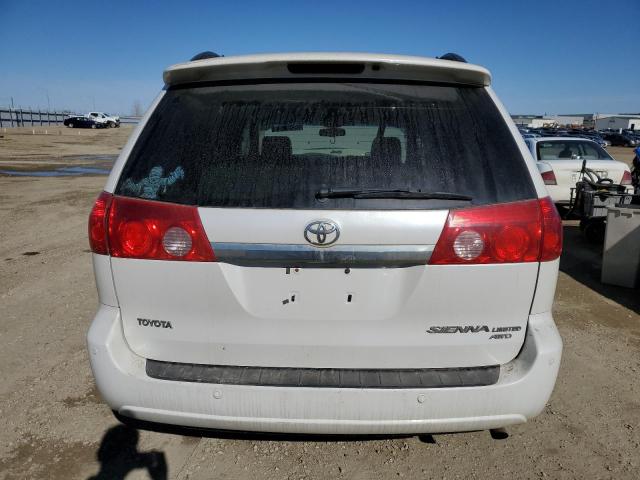 5TDBK22C87S000809 - 2007 TOYOTA SIENNA XLE WHITE photo 6