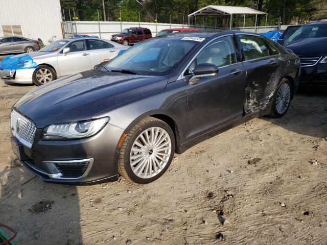 3LN6L5MU7HR640709 - 2017 LINCOLN MKZ HYBRID RESERVE GRAY photo 1