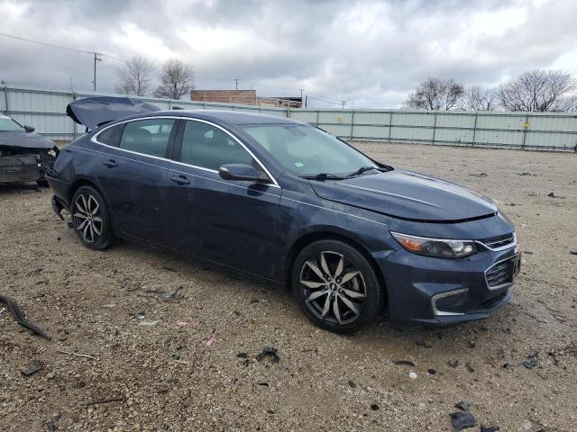 1G1ZF5SX2GF267895 - 2016 CHEVROLET MALIBU LT BLUE photo 4