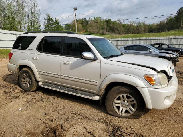 5TDZT38A67S288806 - 2007 TOYOTA SEQUOIA LIMITED WHITE photo 4